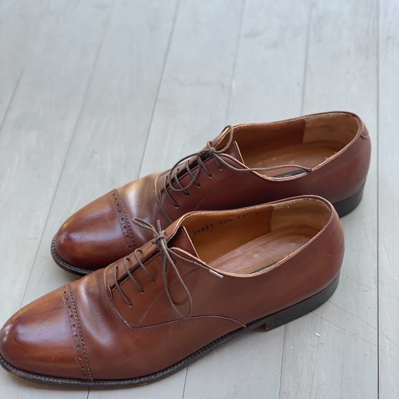 Salvatore Ferragamo cap toe oxfords - Picture 3 of 10